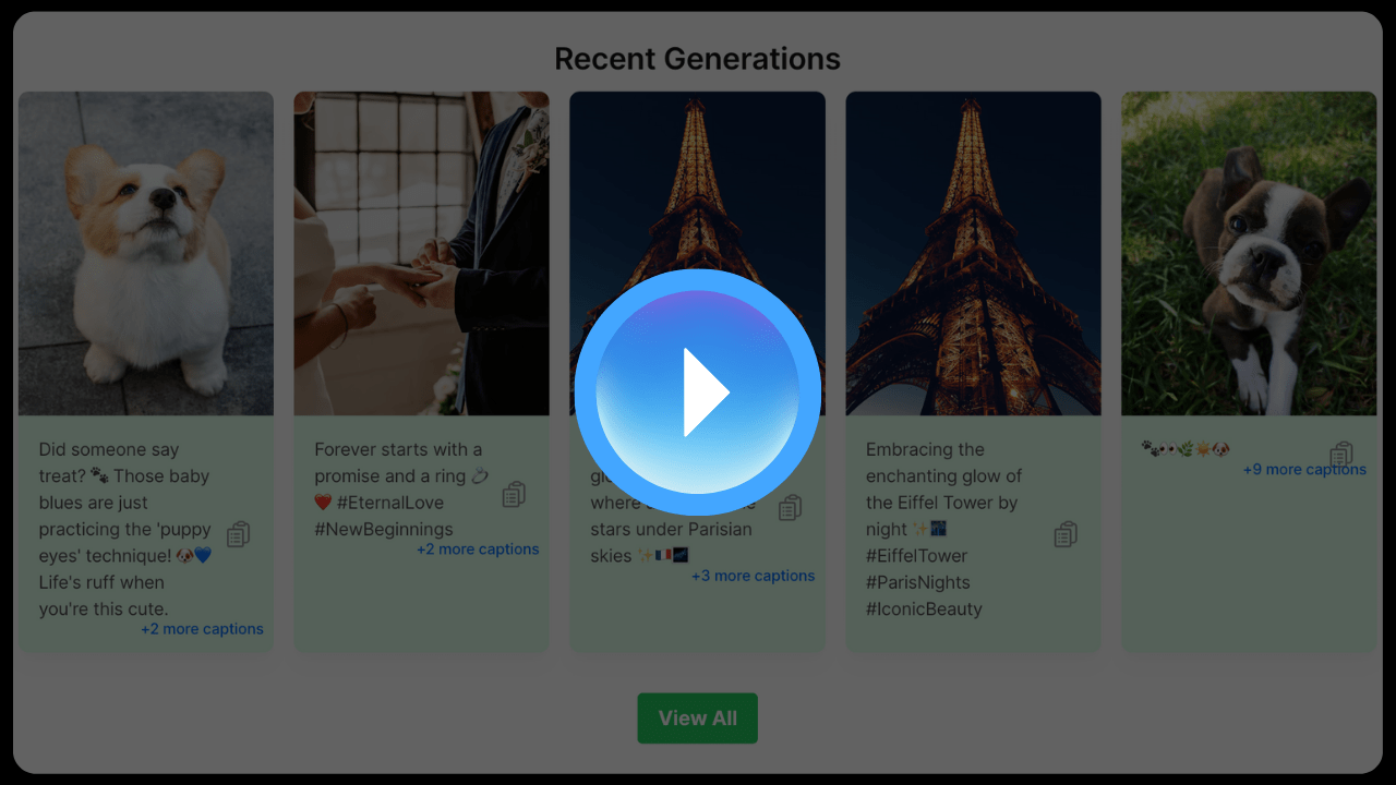 Caption My Photos Video Demo